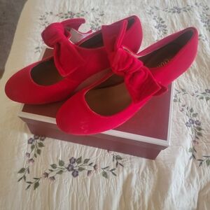 Elegant Red Women's Heels
